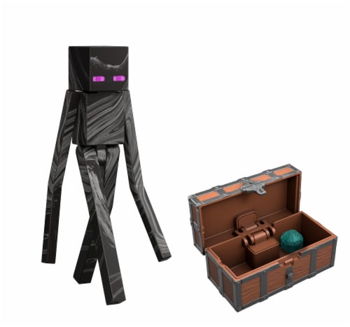 Mattel Minecraft Enderman Figure Perspective: bottom