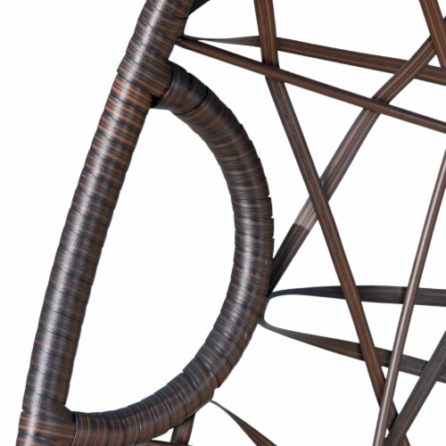 Wicker teardrop hanging chair hotsell