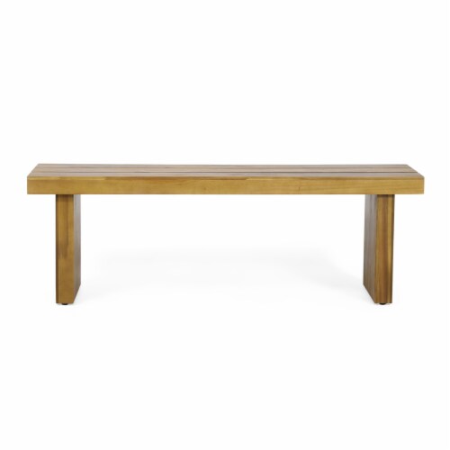 Bagwell Appling Outdoor Acacia Wood Bench 1 unit Harris Teeter
