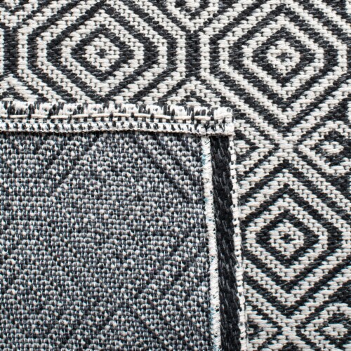 Safavieh Martha Stewart Cotton Area Rug - Charcoal/Gray Perspective: bottom
