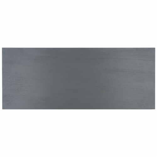 SAFAVIEH Hawthorn 3-Drawer Desk Distressed Grey Perspective: bottom