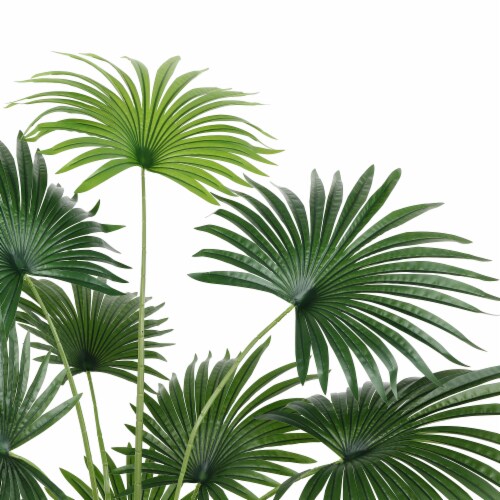 SAFAVIEH FAUX 72 POTTED PALM TREE Perspective: bottom