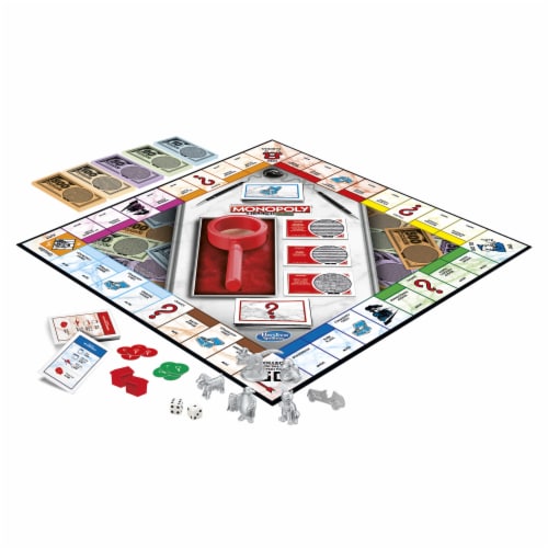 Hasbro Gaming Monopoly Crooked Cash Board Game Perspective: bottom