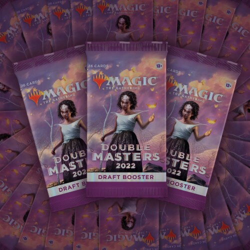 Magic: The Gathering Trading Card Game - Double Masters 2022 Draft Booster Perspective: bottom
