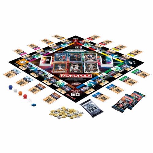 Monopoly® Prizm™: NBA 2nd Edition Board Game Perspective: bottom