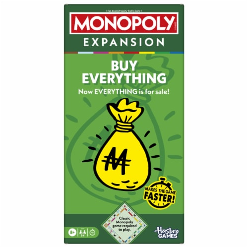 Monopoly Buy Everything Expansion Perspective: bottom