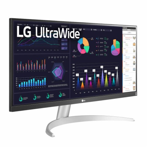 LG 29WQ600W 29 inch UltraWide FHD HDR10 IPS Monitor Perspective: bottom