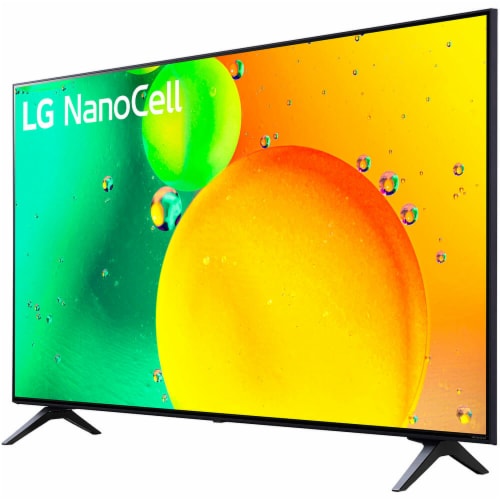 LG 43NANO75UQ 43 inch Class NanoCell 75UQA Series LED 4K UHD Smart webOS TV Perspective: bottom
