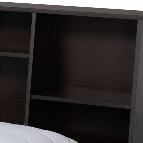 Bowery hill bookcase shop platform storage bed