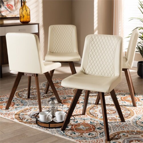 Cream dining chairs discount set of 4