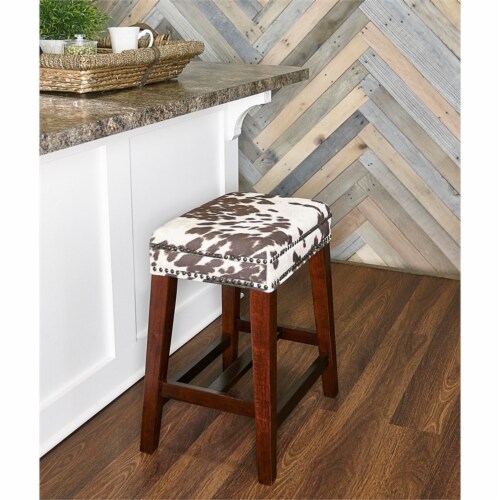 Cow print counter stools deals