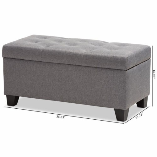 Square discount ottoman bench