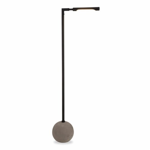 Concrete base clearance floor lamp