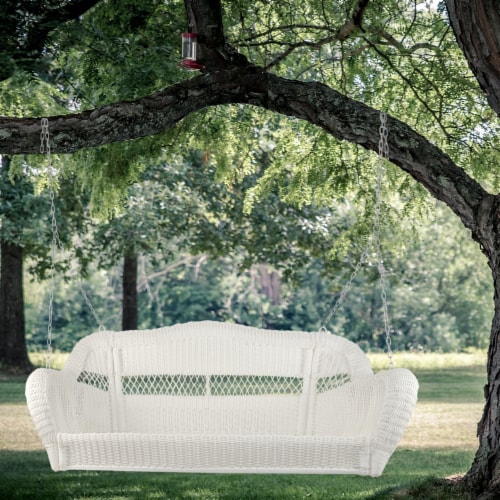 Resin porch swing best sale