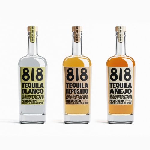 818 Blanco Tequila Perspective: bottom
