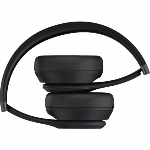 Beats Solo 4 True Wireless On-Ear Headphones - Matte Black Perspective: bottom