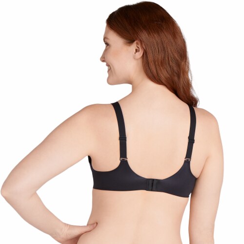 Bali Comfort Revolution Wire-Free Bra - Black Perspective: bottom