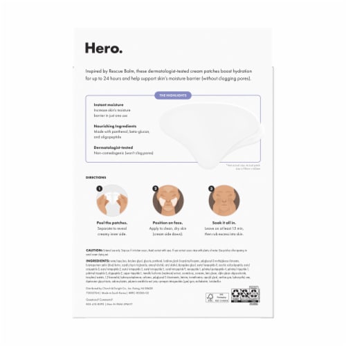 Hero Cosmetics Rescue Patch Post Blemish Skin, 6ct Perspective: bottom
