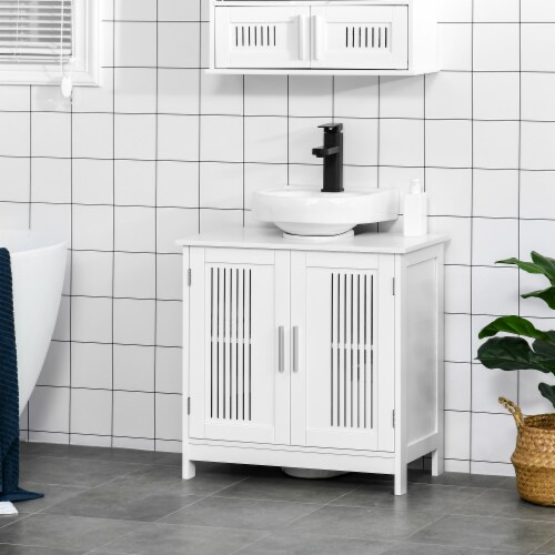 Bathroom Vanity Bath Sink Cabinet Pedestal Under Sink Storage with 2 Shelve  New