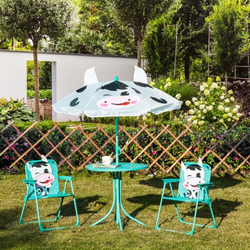 Kids folding chair with table outlet