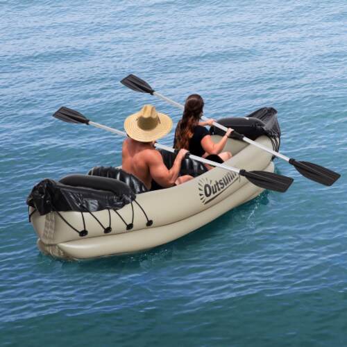 Inflatable Kayak for Adults, 2 Person Fishing Kayak, Portable Bag, Blow Up  Boat, 1 Unit - Smith's Food and Drug