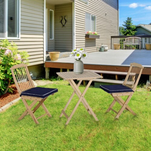 Padded bistro set deals