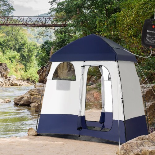 Shower tent with on sale floor
