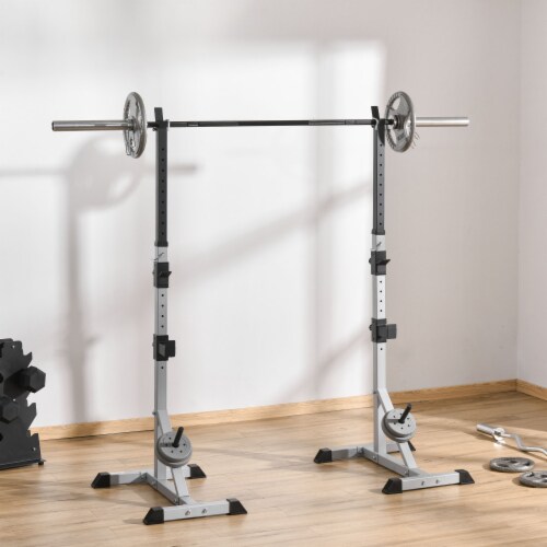 Portable online barbell stand