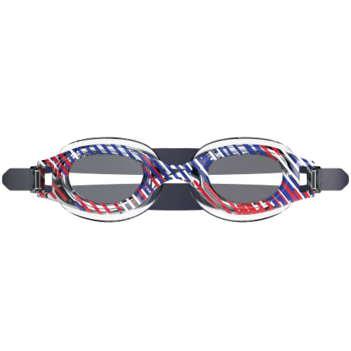 Speedo® Hydrospex USA Print Goggles Perspective: bottom