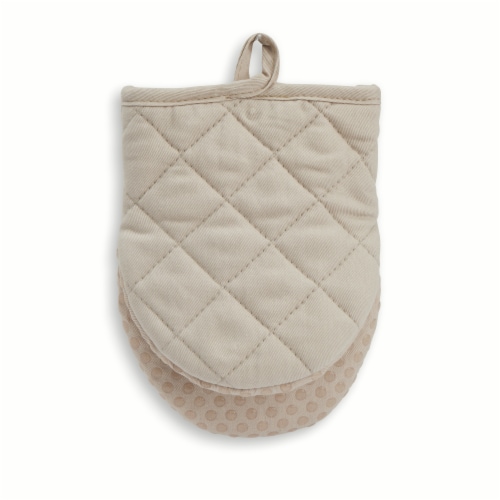 Core Home™ Mini Mitt with Silicone Print - Grey Perspective: bottom