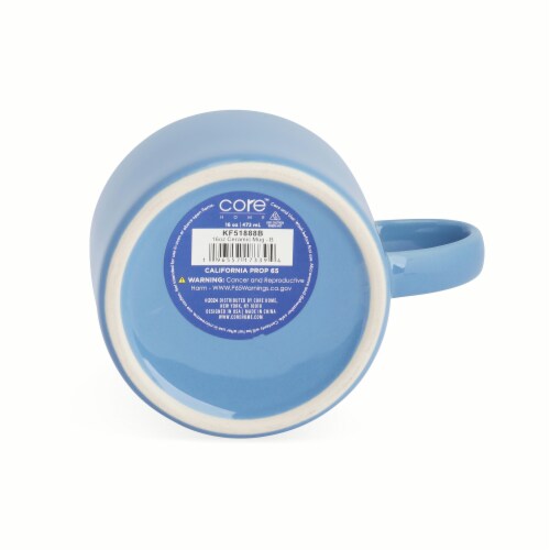 Core™ Home Ceramic Mug - Blue Perspective: bottom