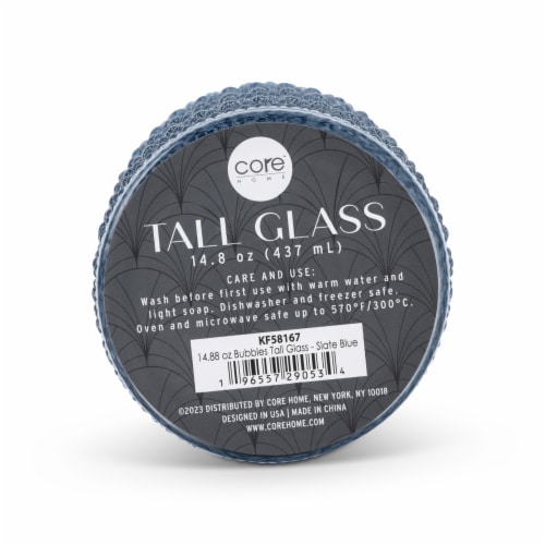 Core Home™ Cooler Glass - Blue Perspective: bottom
