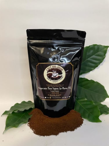 Cafe Xiojana | Arabica Sun-Dried Medium Roast Ground Coffee Perspective: bottom