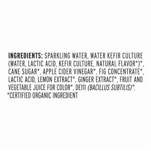 Kevita® Lemon Ginger Probiotic Sparkling Drink Perspective: bottom