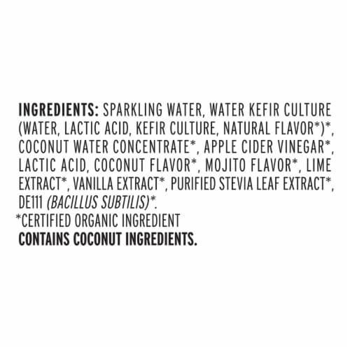 Kevita® Mojita® Lime Mint Coconut Probiotic Sparkling Drink Perspective: bottom