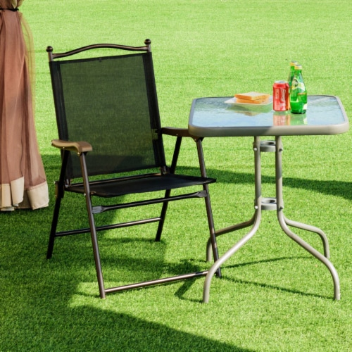 Folding sling back chairs online