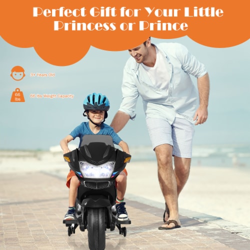 Motorcycle bike with training wheels deals
