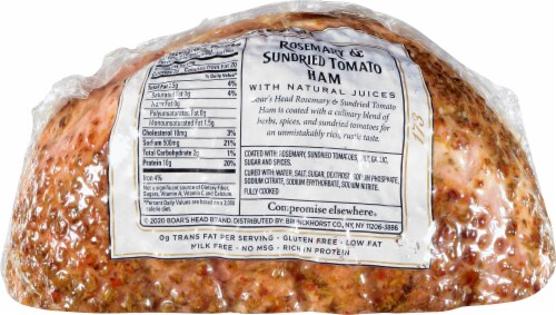 Boar’s Head Rosemary & Sundried Tomato Ham Perspective: bottom