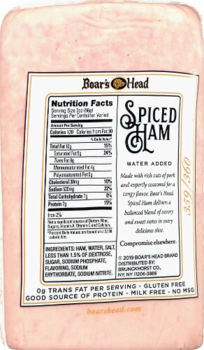 Boar’s Head Spiced Ham Perspective: bottom