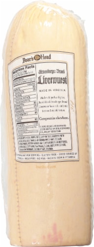 Boar’s Head Strassburger Brand Liverwurst Perspective: bottom