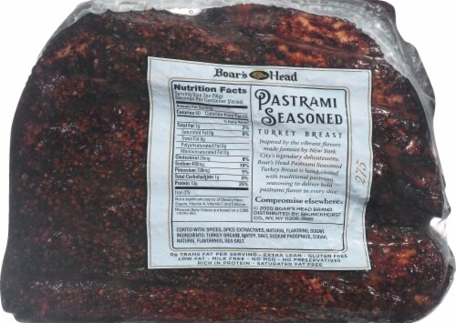 Boar’s Head Pastrami Seasoned Turkey Breast Perspective: bottom