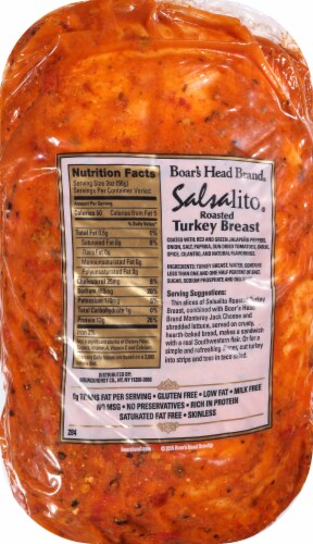 Boar’s Head Bold Salsalito Turkey Breast Perspective: bottom