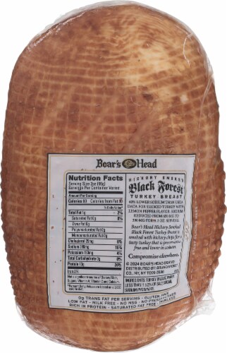 Boar’s Head Hickory Smoked Black Forest Turkey Breast Perspective: bottom