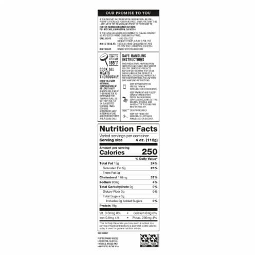 Foster Farms Fresh & Natural Chicken Thigh Value Pack Perspective: bottom