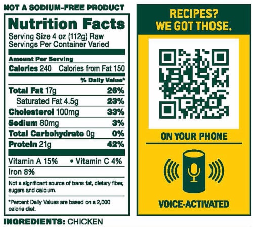 Sanderson Farms Whole Fresh Chicken Perspective: bottom