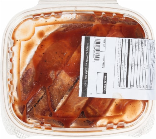 Lunds & Byerlys Boneless BBQ Pork Ribs Perspective: bottom