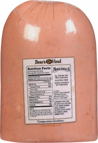 Boar's Head Mortadella Perspective: bottom