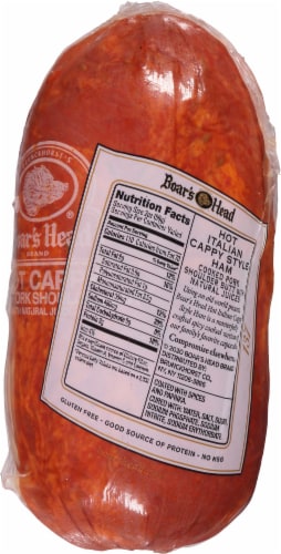 Boar's Head Hot Italian Cappy Style Ham Perspective: bottom