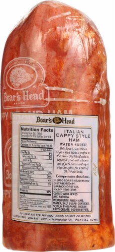 Boar's Head Italian Cappy Style Ham Perspective: bottom