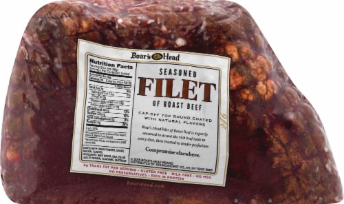 Boar’s Head Seasoned Filet of Roast Beef Perspective: bottom